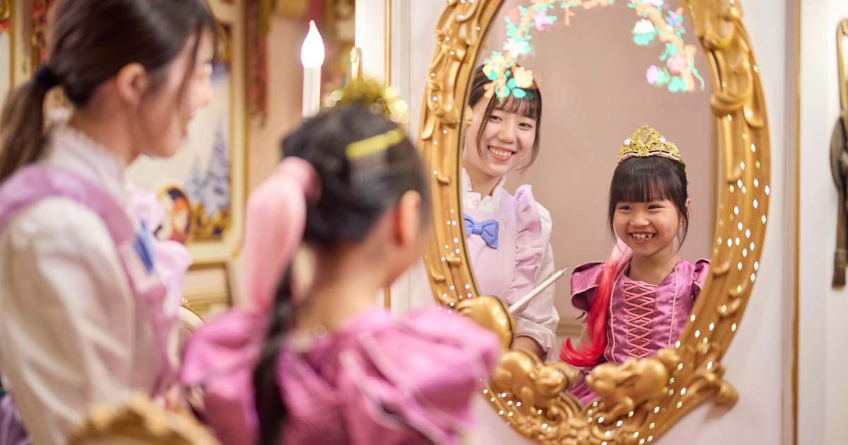 ビビディバビディブティック ディズニープリンセス変身体験（香港